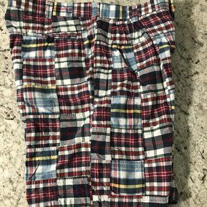 Jos A Bank Plaid Shorts 34 / w